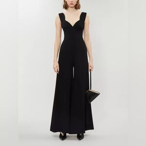 NWOT Emilia Wickstead Rosabel Crepe Jumpsuit, UK 6 US 2